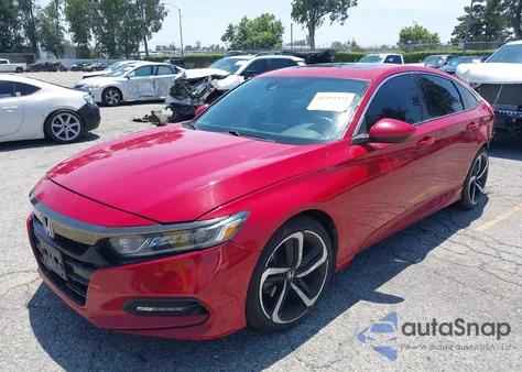 2019 Honda Accord Sport 2.0T from USA, damaged, VIN 1HGCV2F32KA013567